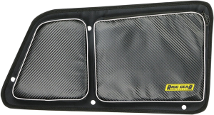 Rg-002 Rzr Rear Upper Door Bag Set Black, 2, nordicamoto.ro
