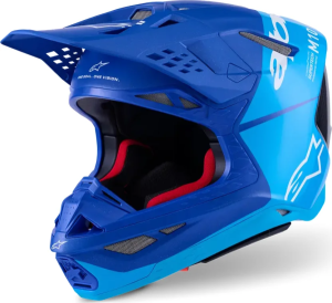 Cască Alpinestars Supertech M10 Flood MIPS® Blue