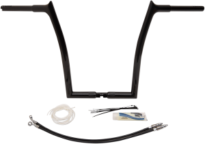 1-1/4(r) Ez Install Pointed Top Handlebar Kit Black, 4, nordicamoto.ro