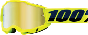 Ochelari 100% Accuri 2 Fluo Yellow Gold/Mirror Lentila colorata