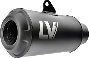 Tobă de eșapament LeoVince LV-10 Full Black Slip-On pentru BMW S1000R, 2, nordicamoto.ro