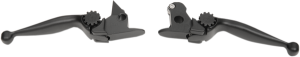 Journey Adjustable Lever Set For Harley Models Black