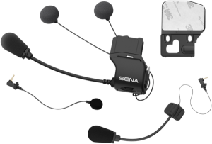 Headset-intercom Mount-clamp Kit Black 