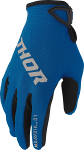 Youth Ridemode Static Gloves Blue 