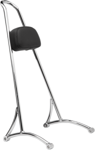 20(r) Tall Sissy Bar Silver