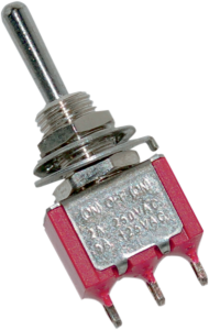 Mini Toggle Switch Chrome