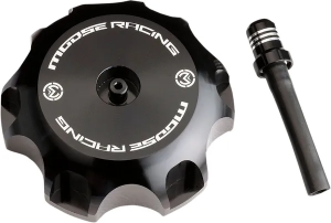MOOSE RACING Aluminum Gas Cap Black 