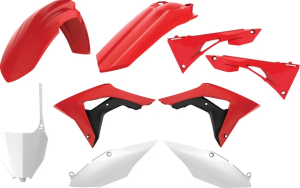 Set de carenaje pentru Honda roșie, 2, nordicamoto.ro