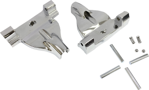 Passenger Floorboard Mount Silver, 2, nordicamoto.ro
