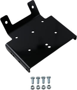 Winch Mount Black 