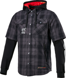 Geaca/Camasa Moto Alpinestars Tartan Black/Gray