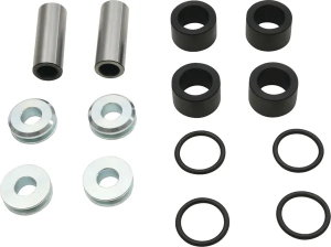 Rear Independent Suspension Linkage Rebuild Kit Black, Silver 