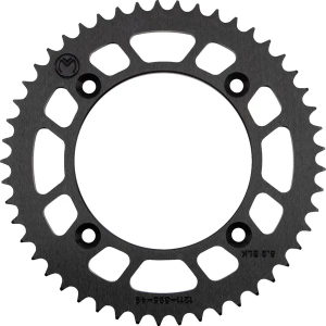 MOOSE RACING Rear Aluminum Sprocket Black 