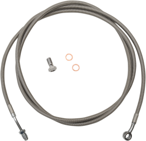 Stainless Steel Braided Clutch Cable Silver