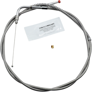 Stainless Steel Throttle/idle Cable Silver