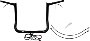 Plug & Play Ez Install 1-1/4(r) Pointed Top Handlebar Kit Black, 2, nordicamoto.ro