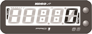 Pro-1 Tachometer Black, 1, nordicamoto.ro
