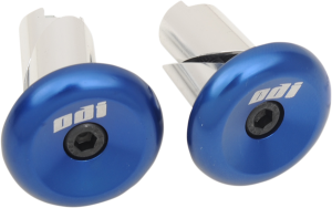 Aluminum Handlebar End Plug Blue