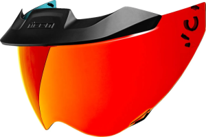 ICON Domain Helmet Motoshield Red 