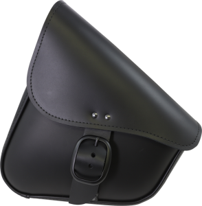 Leather Swingarm Bag Black