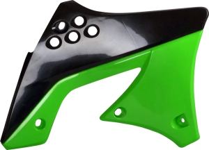 Capace pentru radiatoare Kawasaki, negru, 2, nordicamoto.ro