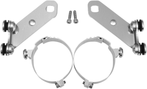 Custom Lower Deflector Mount Kit Silver