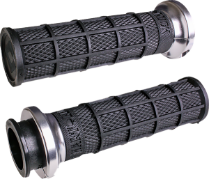 Indian Hart-luck Signature V-twin Lock-on Grips Black