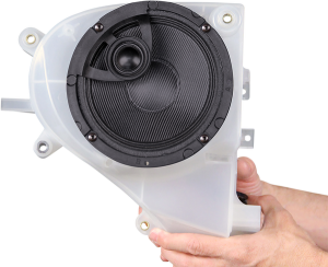 Rokker® Xrp 6.58° Fairing Speaker Kit With Hi-output Pei Tweeter Black, 3, nordicamoto.ro