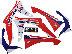 Evo Graphics Kit Black, Blue, Red, White, 2, nordicamoto.ro