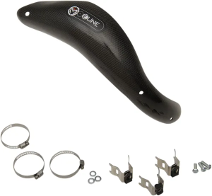 MOOSE RACING E Line 4-stroke Pipe Guard Black 