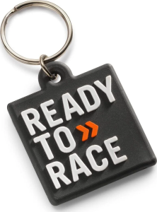 LOGO RUBBER KEYHOLDER BLACK, nordicamoto.ro