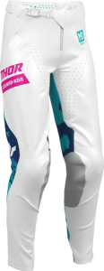 Womens Launchmode Bleach Pants White, Blue 
