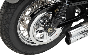 Chrome Outer Rear Pulley Insert Chrome, 2, nordicamoto.ro