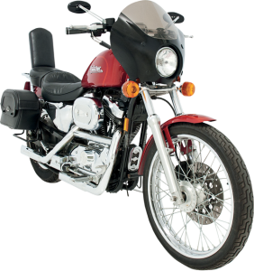 Gauntlet Fairing Black, Smoke, Gloss, 5, nordicamoto.ro