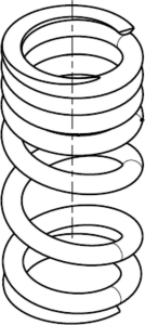 Mainspring (59) 85-170-170 damper