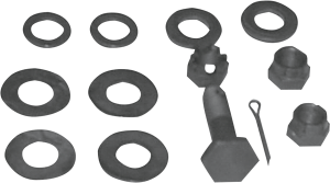 Motor Mount Bolt Kit Black, 1, nordicamoto.ro
