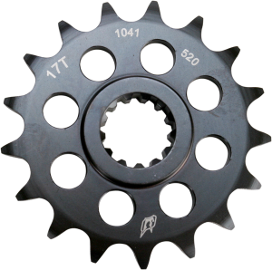 Lightweight Steel Sprocket Black, Zinc, 1, nordicamoto.ro