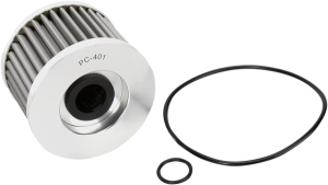 Flo® Stainless Steel  Oil Filter Chrome
