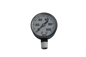 Pressure Gauge Black