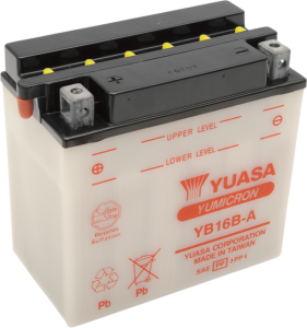 Battery Yumicron 12v 175 Mm X 100 Mm X 155 Mm Conventional Lead Acid Replacement Clear, 2, nordicamoto.ro