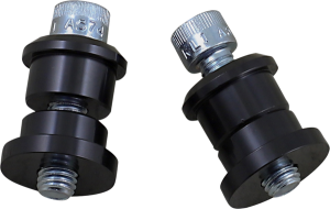 Riser Bushings Black, 1, nordicamoto.ro