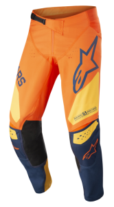Pantaloni Alpinestars Techstar Factory Red/White/Fluo Yellow