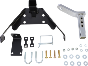 Hidden Trailer Hitch Black