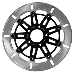 Brake Rotor Designed By Kodlin Black, Silver 