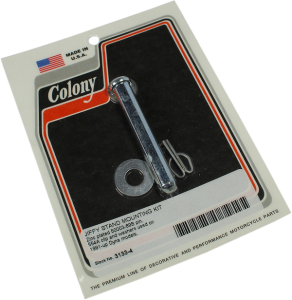 Jiffy Stand Mounting Kit Zinc, 1, nordicamoto.ro