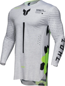 Tricou Enduro Thor Sportmode Riot White/Gray