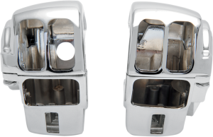 Handlebar Switch Housing Kit Silver