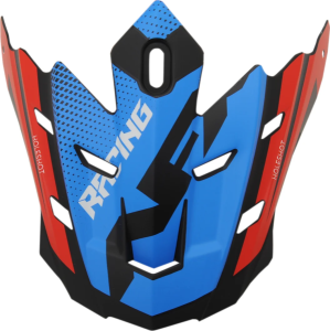 Fx-17 Holeshot Visor Peak Matte Red/white/blue Black, Blue, Red, White ONE SIZE, 1, nordicamoto.ro