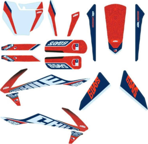 CHILE SIX DAYS GRAPHICS KIT, 1, nordicamoto.ro