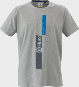 Tricou Husqvarna Authentic Grey, nordicamoto.ro